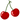Image de deux cerises rouges