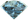 Image d'un diamant avec des reflets bleus